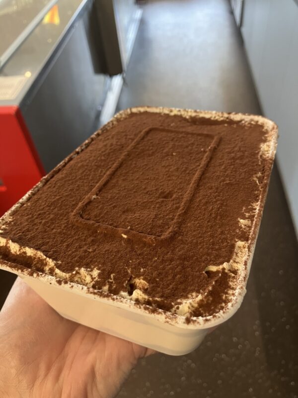 Tiramisu dessert voor 4 personen